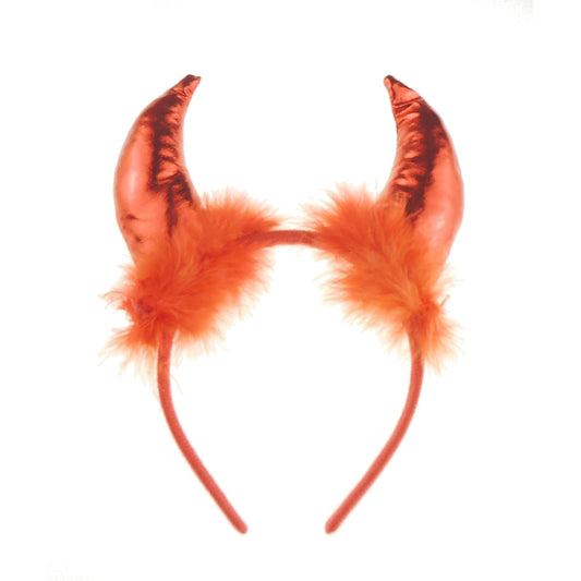 Glamour Girlz Womens Mens Fancy Dress Up Party Role School Play Costume Hen Do Halloween Deely Deeley Bopper Animal Headband Hairband Hair Alice Band Goth Steampunk Satan Fluffy Devil Horns