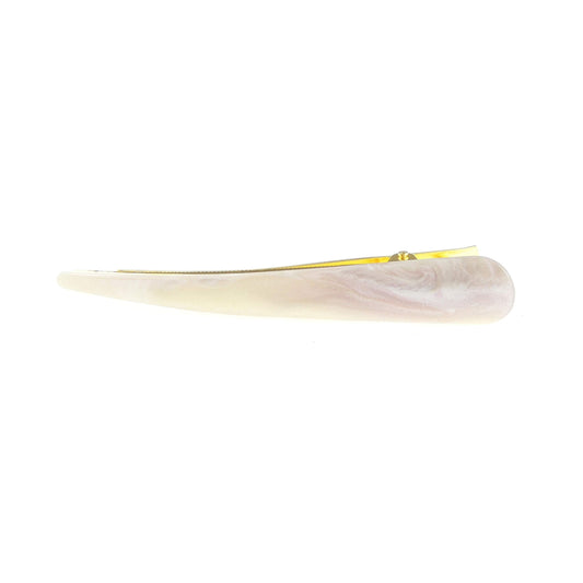 Womens Girls Large 13cm Marble Look Acrylic School Birthday Party Hair Accessories Styling Clip Barrette Claw Hairpin Sectioning Grips Concorde Beak Duckbill Clamp Alligator Crocodile (Lilac)