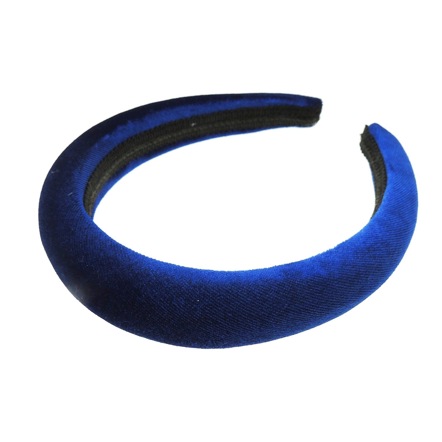 Womens Luxury Bump Padded Puffy Velvet Headband Winter Evening Wedding Party Birthday Bridal Christmas Birthday Bridesmaid Alice Band Hair Accessories Hairband, Gift Idea