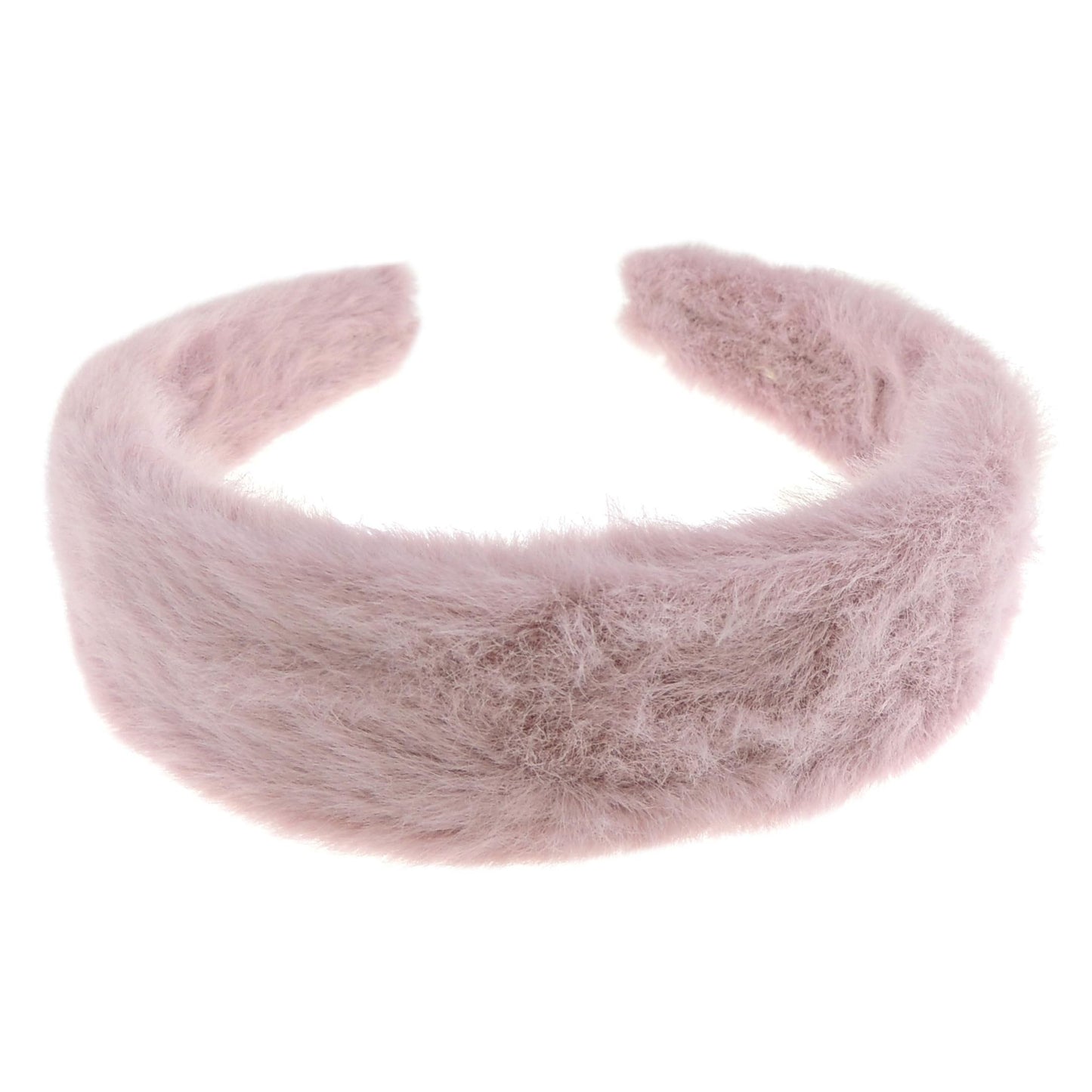 Womens SMALL HEAD Wide Soft Plush Faux Fur Fabric Boho Winter Christmas Birthday Wedding Bridesmaid Party Headpiece Hair Head Headband Alice Band