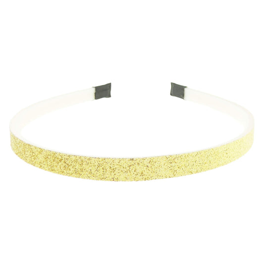 GIRLS School Uniform Birthday Party Wedding Dance Recital Play Bridesmaid Flower Girl Special Occasion Hair Accessories 1cm Sparkly Glitter Short Long Hair Headband Alice Band Hairband