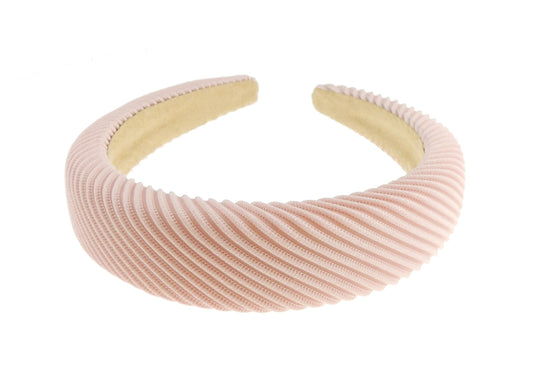 Womens Evening 3.5cm Wide Thick Formal Boho Headband Alice Band Hair Accessories Hairband Christmas Wedding Bridesmaid Party Winter Soft Corduroy Plain Flat Padded