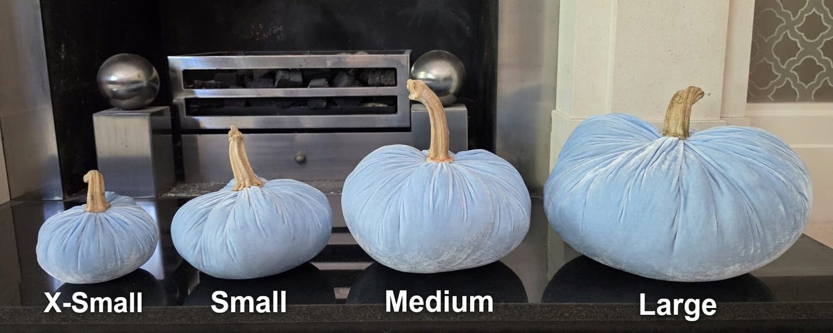 Luxury Silk Velvet Pumpkin - White | Elegant Wedding Centerpieces & Coastal Home Decor