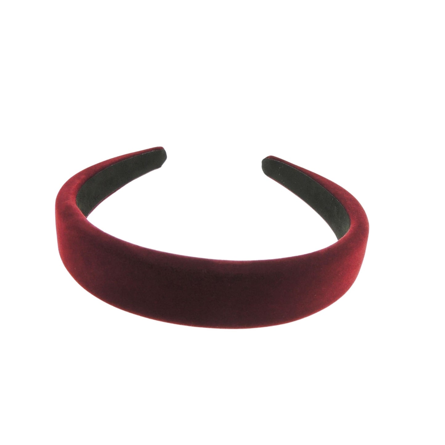 Womens Slightly Padded Velvet Evening Winter Fashion Formal 4cm Wide Fabric Headband Alice Band Hair Hairband Christmas Birthday Wedding Gift Bridesmaid Dance Holiday Prom