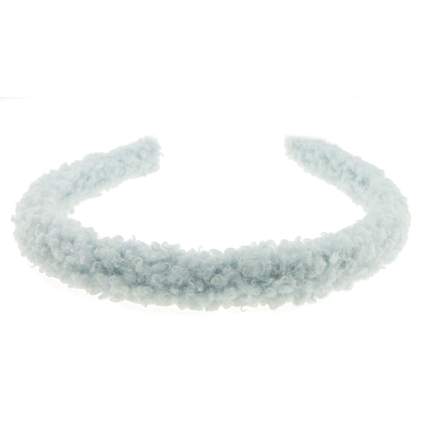Girls Women Thin Narrow Winter Fluffy Plush Fabric Everyday Work School Gym Yoga Headband Alice Band Alice Band Hair Accessories Hairband Christmas Birthday Wedding Bridesmaid