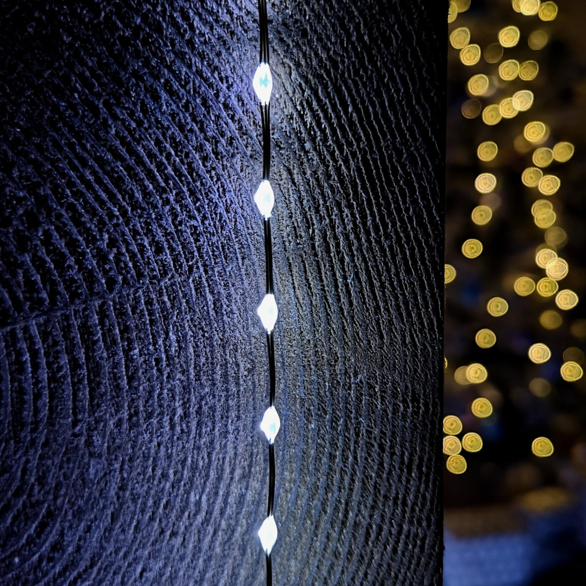 Premier 12.8m Compact MicroBrights Christmas Lights with 800 LEDs in White
