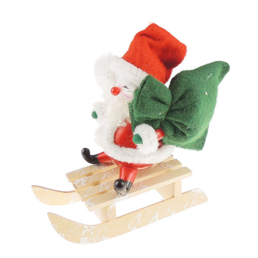 Stunning Italian Luxury Hand Blown Glass Traditional Keepsake Decoration Decorative Christmas Tree Ornament Bauble Winter Novelty Stuff Garland Present Figurine Santa Snowman Sleigh Bag