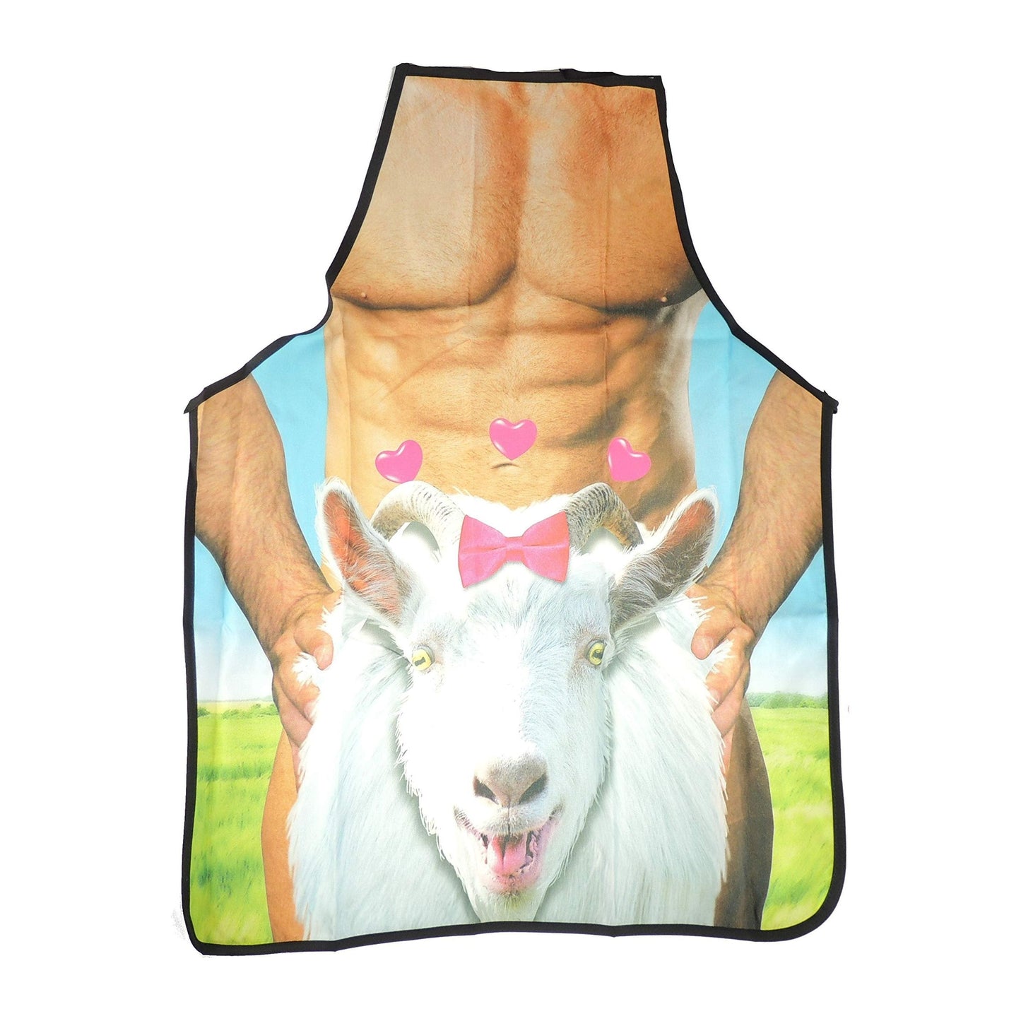 Glamour Girlz Mens Womens Chef Kitchen Cooking Baking BBQ Rude Joke Naughty Funny Novelty Present Stag Do Party Gift Pinny Pinafore Apron Birthday Christmas Farm Sheep