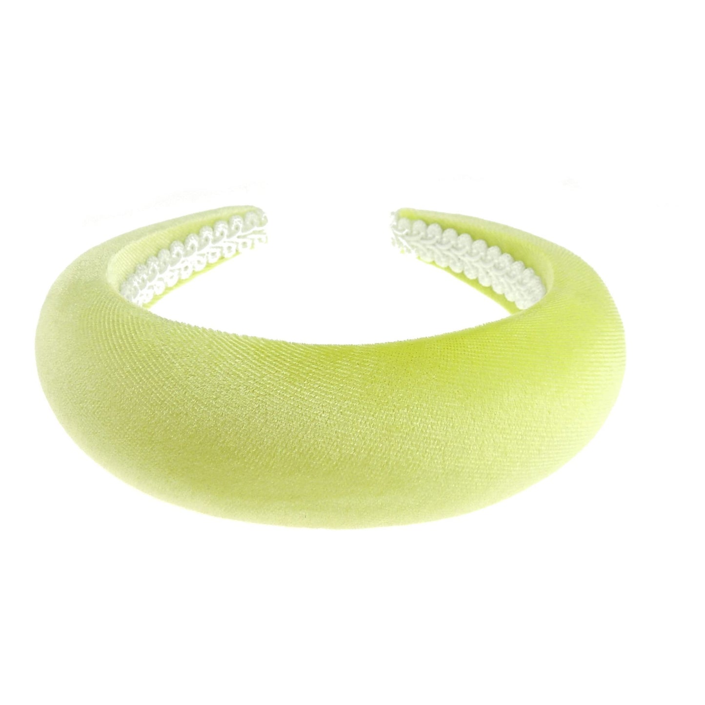 Womens Occasion Wedding Bridal Party Birthday Christmas Evening Wide Thick High Bump Padded Matador Velvet Velour Hair Hairband Headband Alice Band
