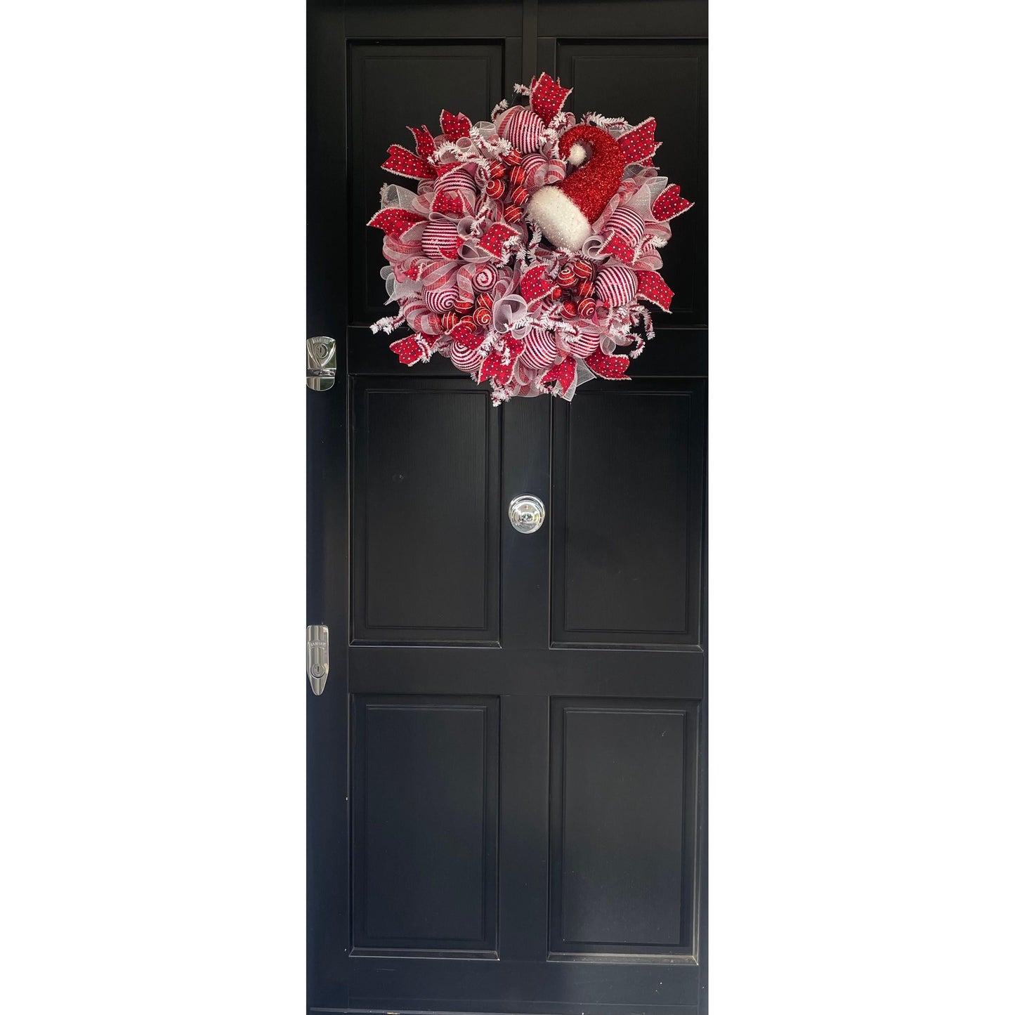 Luxury Christmas Wreath Front Door, Luxury Home Decorations, Red White Xmas, Winter Mantle Decor, Holiday wreath,Advent wreath,Holiday Swag