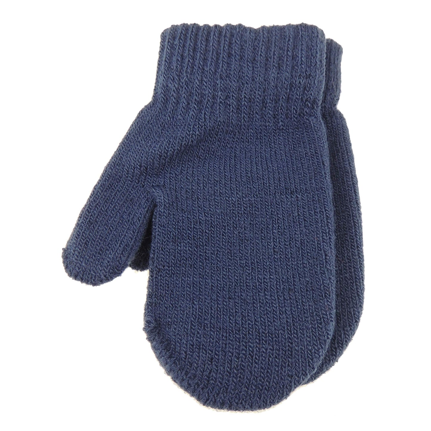 Cute Baby Girls Boys Gender Neutral Toddler Babies Childrens Kids Warm Winter Knit Knitted Magic Stay On Mitts Outdoor Autumn Shower Christmas Gift Fluffy Mittens Gloves 0 Months (Newborn Blue)