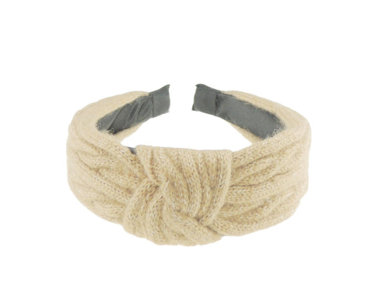 Womens Girls Knot Winter Autumn Knit Knitted Turban Retrol Birthday Party Dance Recital Play Work School Ski Hair Accessories Woolen Hair Headband Alice Band Hairband