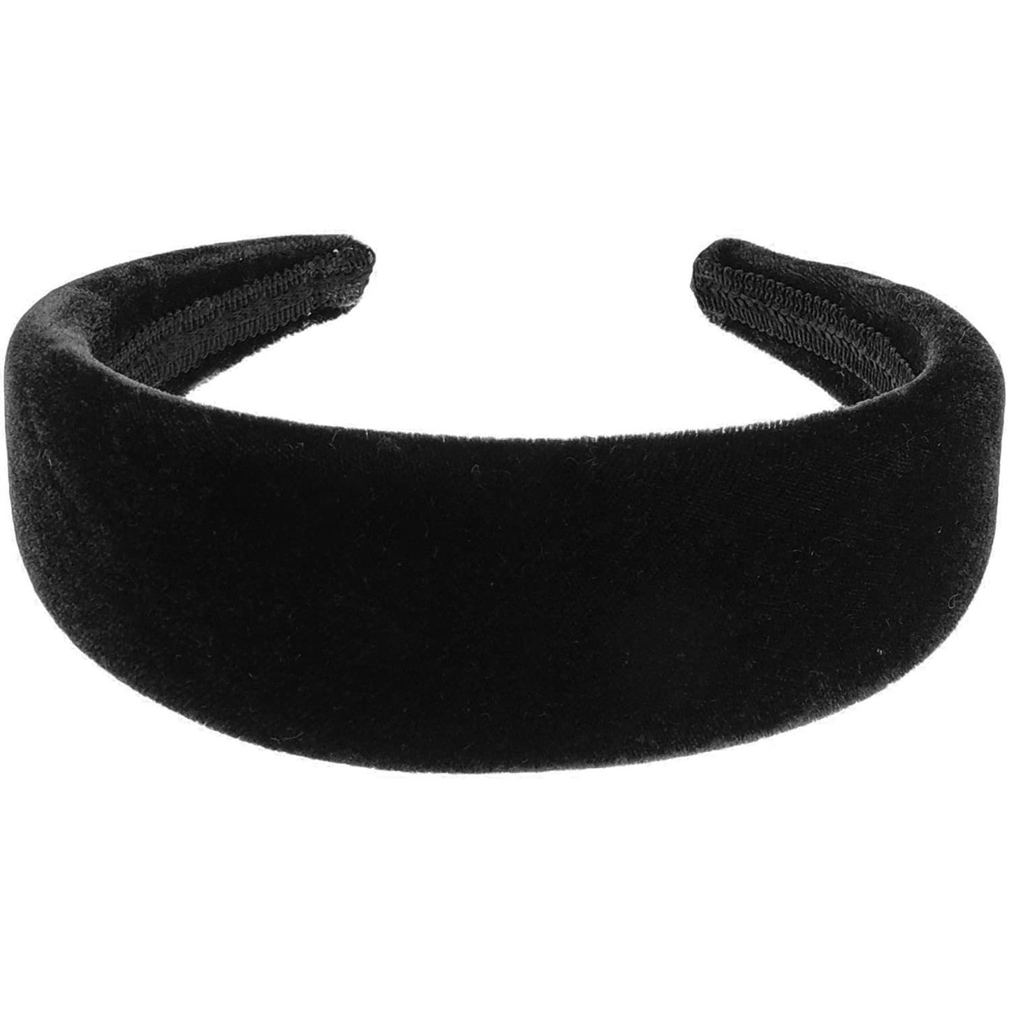 Ladies Girls Evening Wide 4cm Slightly Padded Velvet Headband Alice Band