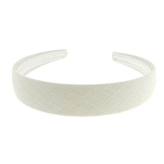 SMALL HEAD WOMEN & GIRLS School Uniform Birthday Party Wedding Flower Girl Special Occasion Hair Accessories Linen Look 2.5cm Short Long Hair Headband Alice Band Hairband (Pale Mint)