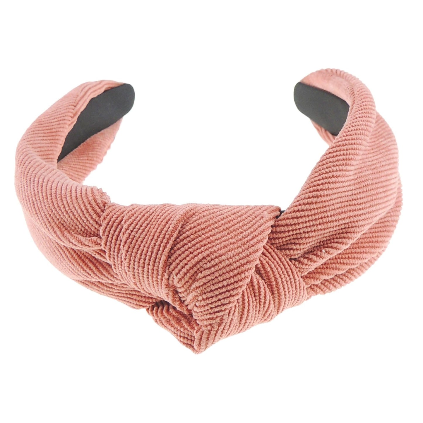Fancy Womens Girls Wide Top Knot Knotted Winter Evening Corduroy Velvet Soft Fabric Headband Alice Band Hair Band Accessories Wedding Bridal Party Christmas Birthday Colour