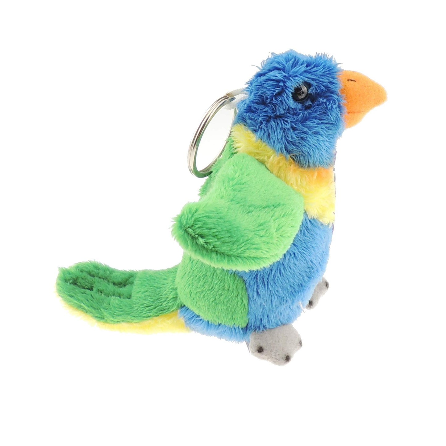 Cute Soft Cuddly Fluffy Christmas Birthday Gift Plush Fabric Animal Pet Farm Safari Wildlife Women Men Car Handbag Bag Backpack Purse Charm keyring Key Chain Rings