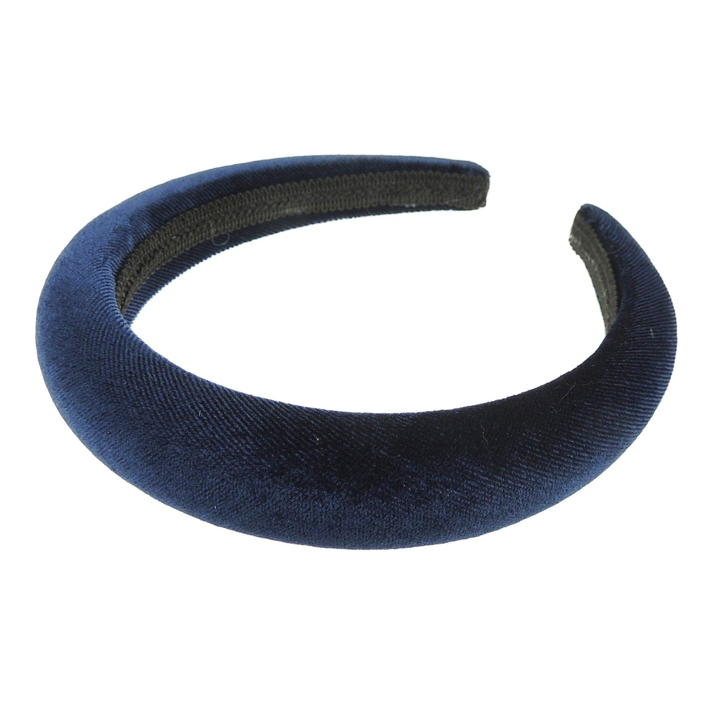 Womens Luxury Bump Padded Puffy Velvet Headband Winter Evening Wedding Party Birthday Bridal Christmas Birthday Bridesmaid Alice Band Hair Accessories Hairband, Gift Idea