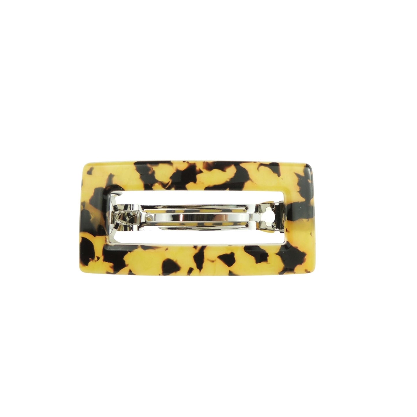Womens Stencil Modern Buckle Tortoiseshell Pattern Wedding Birthday Party Evening Ponytail Fine Medium Thick Hair Accessories Occasion Barrette Hairpin Grip French Spring Clip
