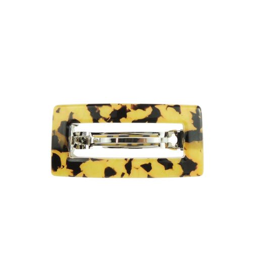 Womens Stencil Modern Buckle Tortoiseshell Pattern Wedding Birthday Party Evening Ponytail Fine Medium Thick Hair Accessories Occasion Barrette Hairpin Grip French Spring Clip