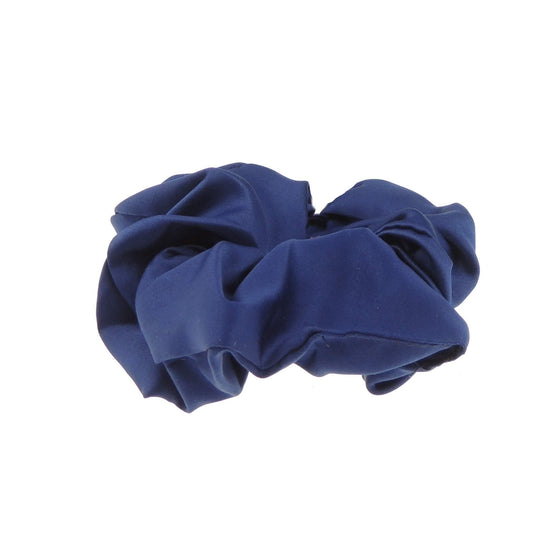 Womens Girls Plain Solid Satin School Christmas Party Bag Ponio Rope Hair Tie Up Back Elastic Accessories Bobbles Ponytail Holder Rubber Bands