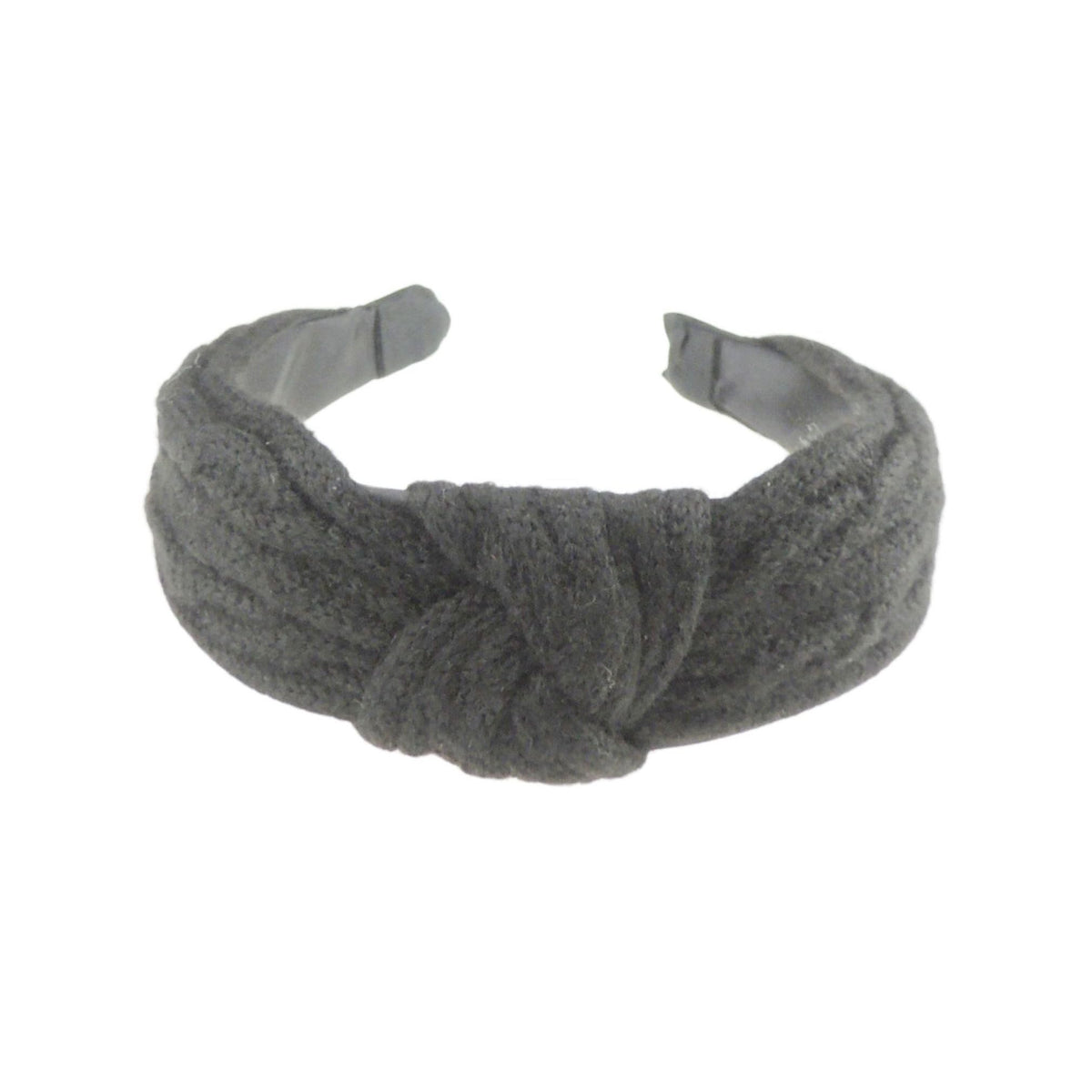 Womens Girls Knot Winter Autumn Knit Knitted Turban Retrol Birthday Party Dance Recital Play Work School Ski Hair Accessories Woolen Hair Headband Alice Band Hairband (Beige)