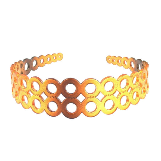 GIRLS SMALL HEAD LADIES School Uniform Birthday Party Hair Accessories Plain Plastic Wide Circles Chain Links Stencil Short Long Hair Headband Alice Band Hairband