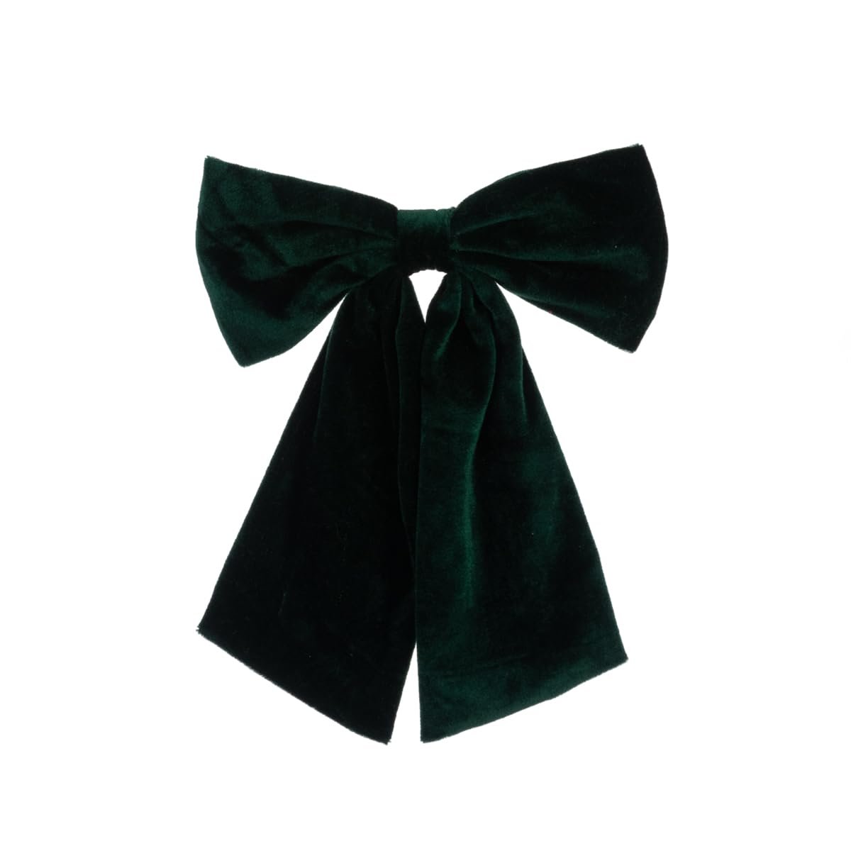 Velvet Soft Green Festive Bow Hanging Christmas Bow Xmas Tree Wreaths Decor Decoration