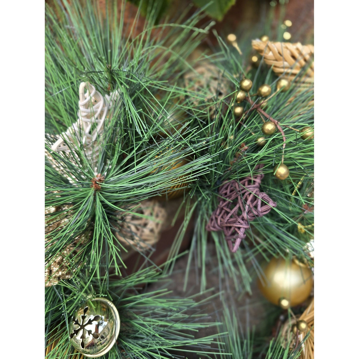Traditional Wreath, Farmhouse Wreath, Green Wreath, Luxury Christmas Wreath, Christmas Decor, Christmas Decoration, Home Decor, Door Wreath