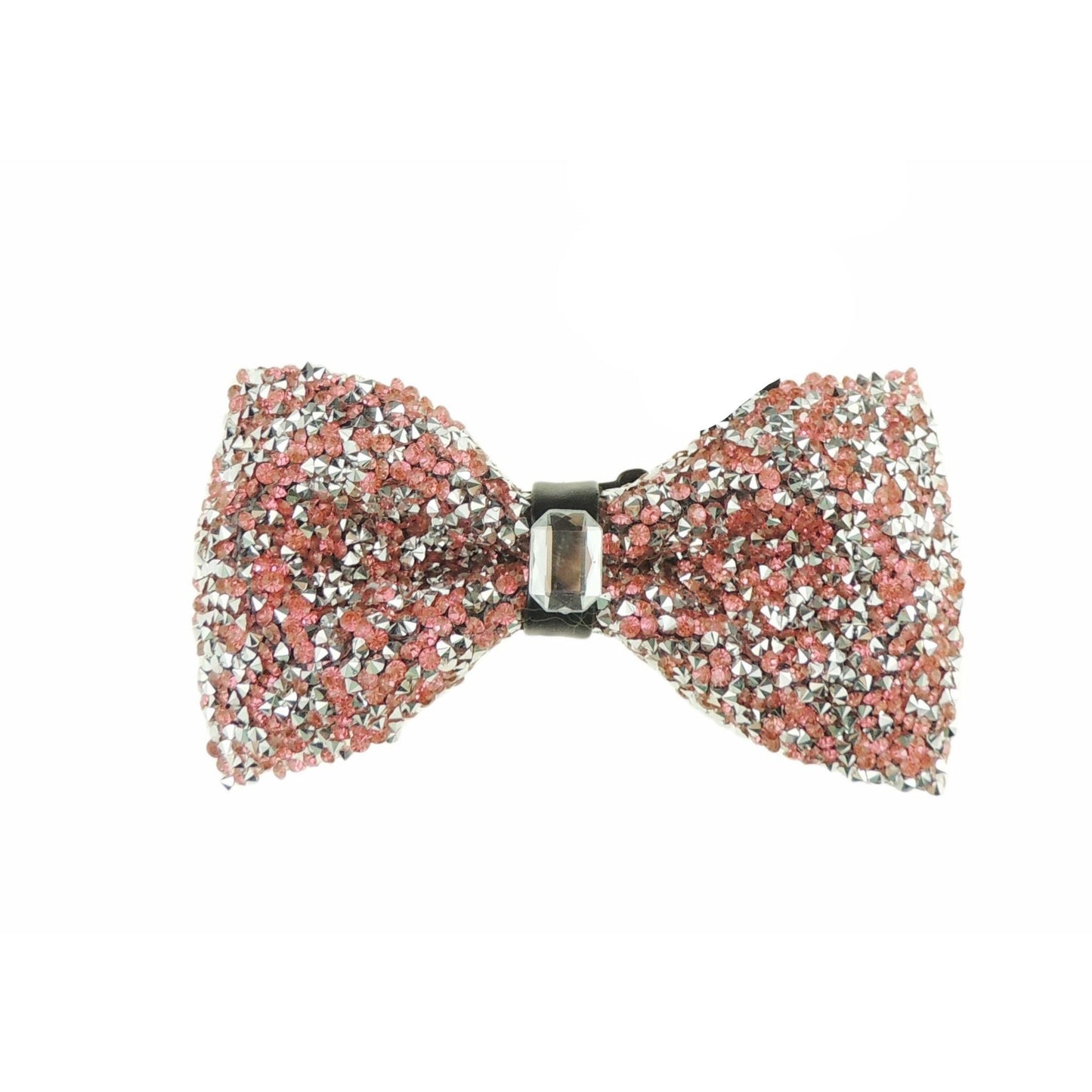 Men Diamante Beaded Encrusted Sparkly Evening Formal Wedding Black Tie Bow Tie