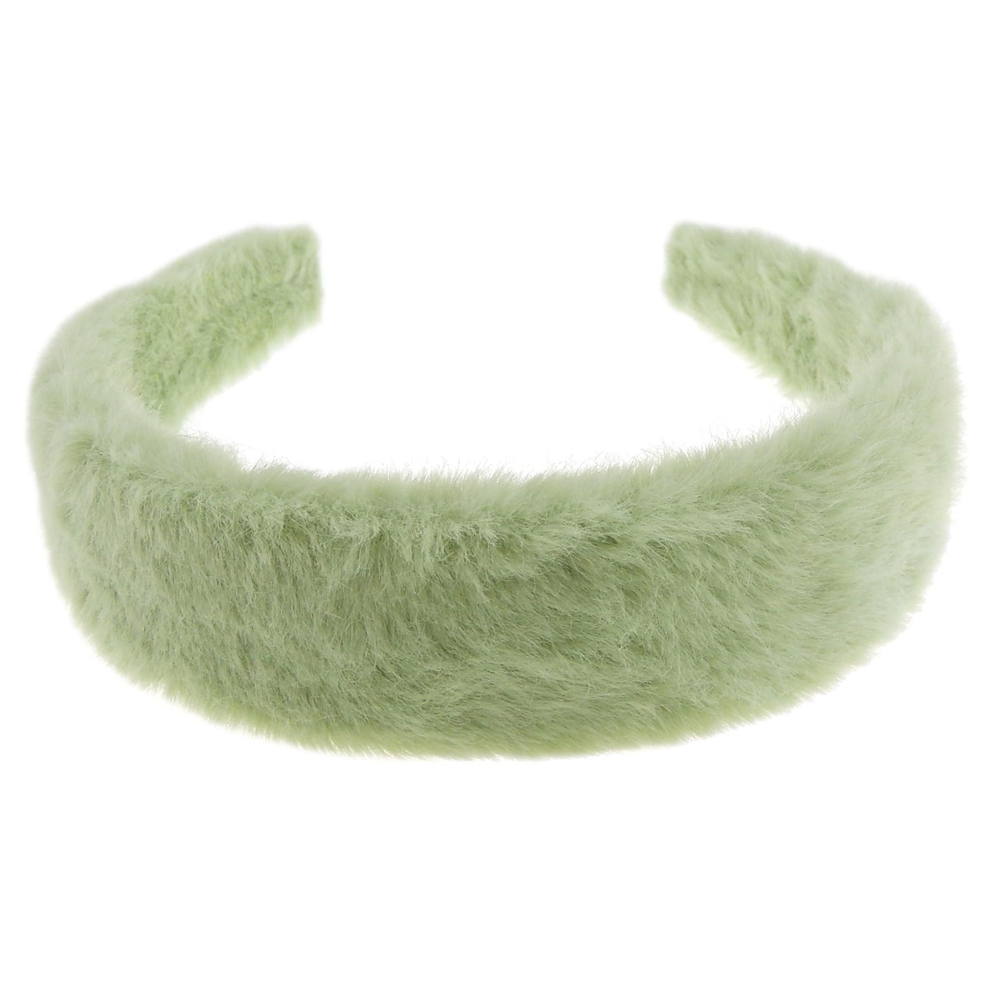 Womens SMALL HEAD Wide Soft Plush Faux Fur Fabric Boho Winter Christmas Birthday Wedding Bridesmaid Party Headpiece Hair Head Headband Alice Band
