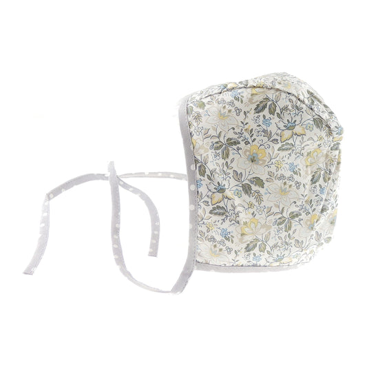 Cute Baby Girls Babies Infant Toddler Newborn Childrens Roses Flower Floral Pattern Print Cotton Sun Hat Beach Bonnet Fisherman Protection Boonie Bush Bucket Beanie Cloche Cap NB to 6 Months