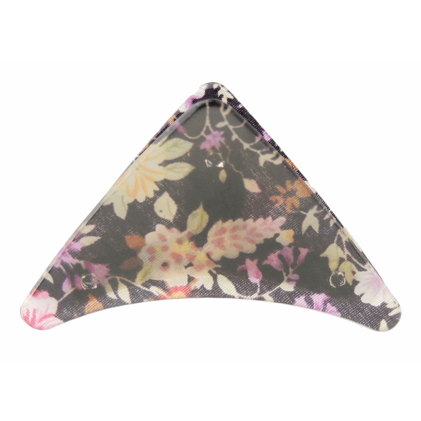 Womens Girls Small Marble Look Bridal Wedding Party Bridesmaid Birthday Headpiece Hair Accessories Bulldog Crab Octopus Jaw Styling Hair Claw Clamp Clip Geometric Triangle