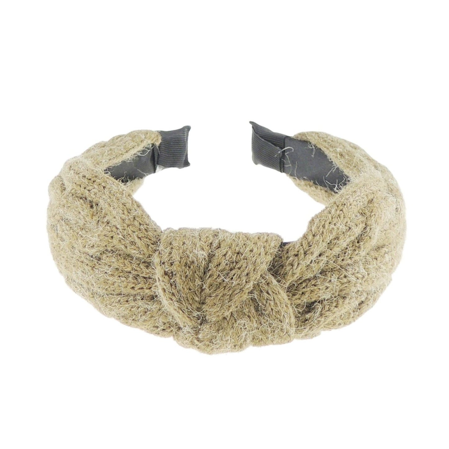 Womens Girls 3cm Knot Winter Autumn Knit Knitted Turban Retrol Birthday Party Dance Recital Play Work School Ski Hair Accessories Woolen Hair Headband Alice Band Hairband