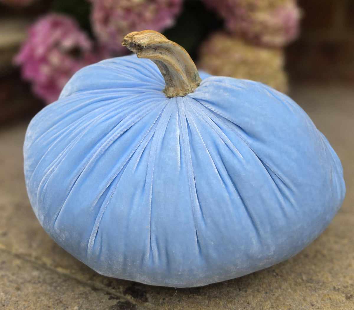 LARGE Baby Pink Velvet Pumpkin, Glam Fall Pumpkin, Blush velvet Pumpkin, Luxury Thanksgiving Table Decor, Autumn Home, Easter Decorations