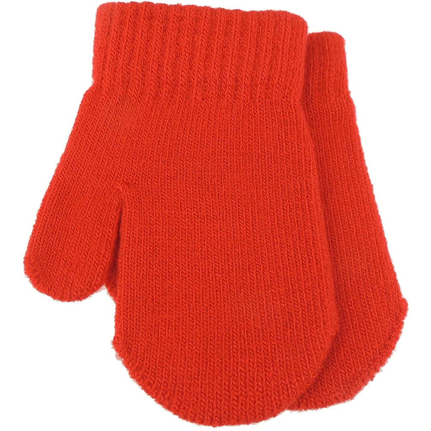 Cute Baby Girls Boys Gender Neutral Toddler Babies Childrens Kids Warm Winter Knit Knitted Magic Stay On Mitts Outdoor Autumn Shower Christmas Gift Fluffy Mittens Gloves 0 Months (Newborn Blue)