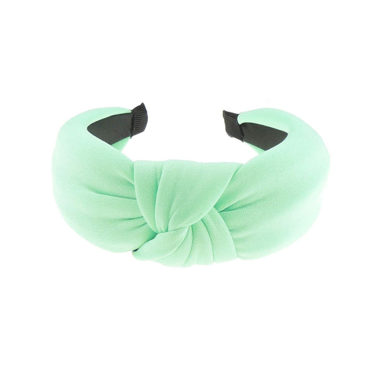 Thick Jersey Top Knot Knotted Twist Twisted Turban Wide Thick Formal Boho Vintage Headband Alice Band Fascinator For Women Hair Hairband For Christmas Birthday Wedding Bridesmaid Party