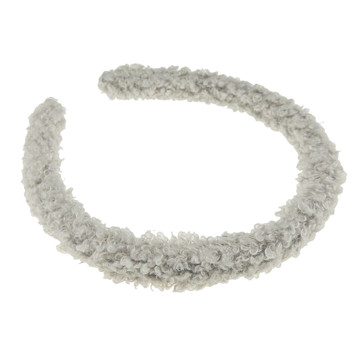 Girls Women Thin Narrow Winter Fluffy Plush Fabric Everyday Work School Gym Yoga Headband Alice Band Alice Band Hair Accessories Hairband Christmas Birthday Wedding Bridesmaid