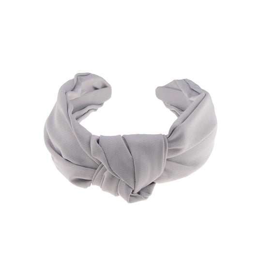 Ladies Draped Canvas Look Knot Headband Alice Band
