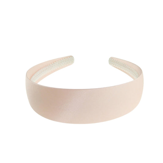 Wide Flat Very Strong 4cm Plain Simple Blank Satin DIY Millinery Hatinator Big Fascinator Fastener Long Thick Hair Accessories Headband Crafts Alice Band Woman