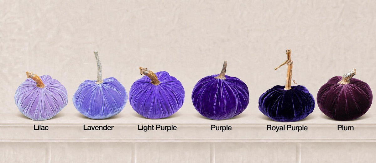 LARGE Silk Velvet Pumpkins, Natural Country Decor Wedding Arrangement Thanksgiving Table Hostess Gift Idea Autumn Fall Royal Blue Light Navy