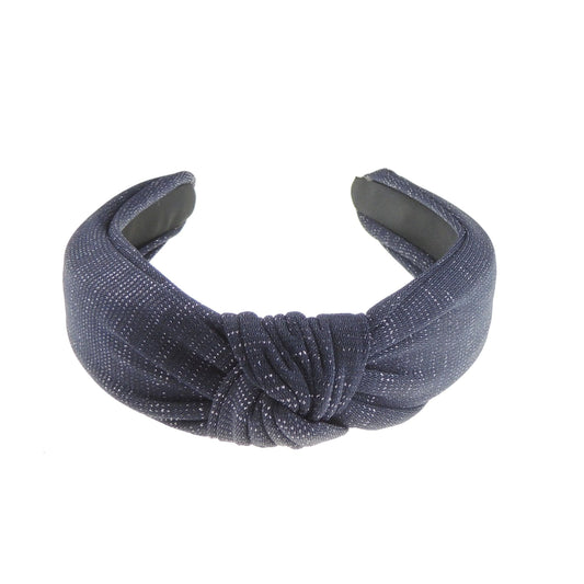 Woman Knotted Top Knot Twist Fabric Turban Evening Winter Boho Vintage Headband Alice Band Women,Alice Band,Hair Accessories,Hairband,Christmas,Birthday Wedding Bridesmaid Glitter