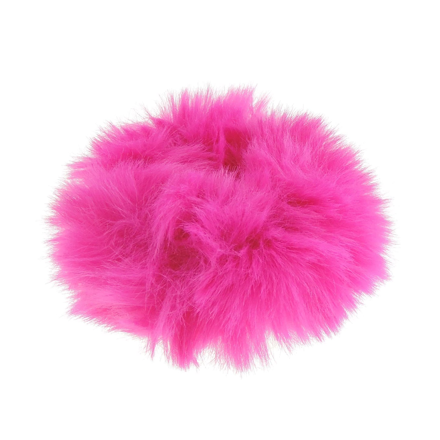 Cute Womens Girls Soft Plush Faux Fur Fabric Winter Sleep Christmas Birthday Wedding Bridesmaid Party Ponio Tie Elastic Accessories Bobbles Ponytail Holder Band Hair Scrunchie