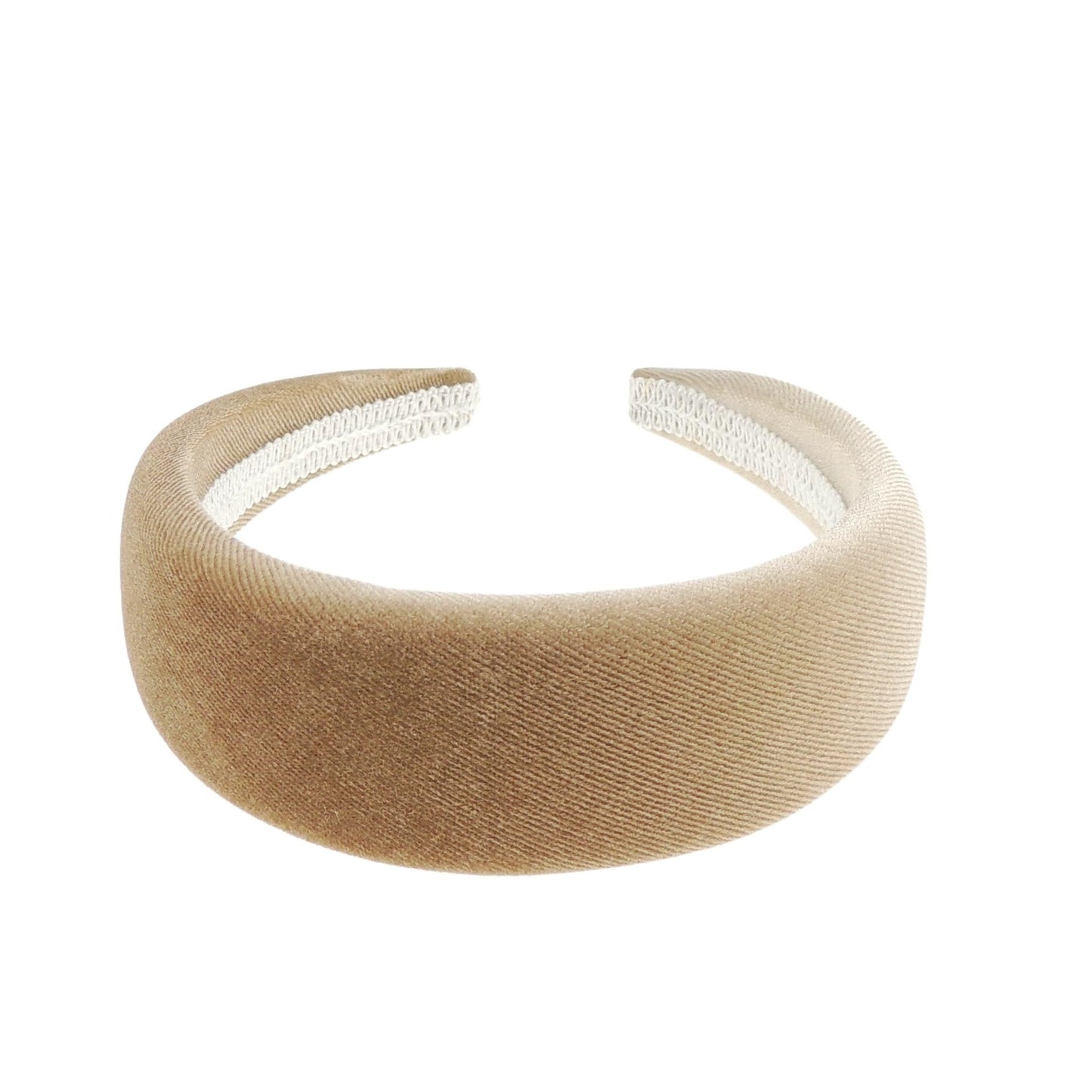 Ladies Girls Evening Wide 4cm Slightly Padded Velvet Headband Alice Band