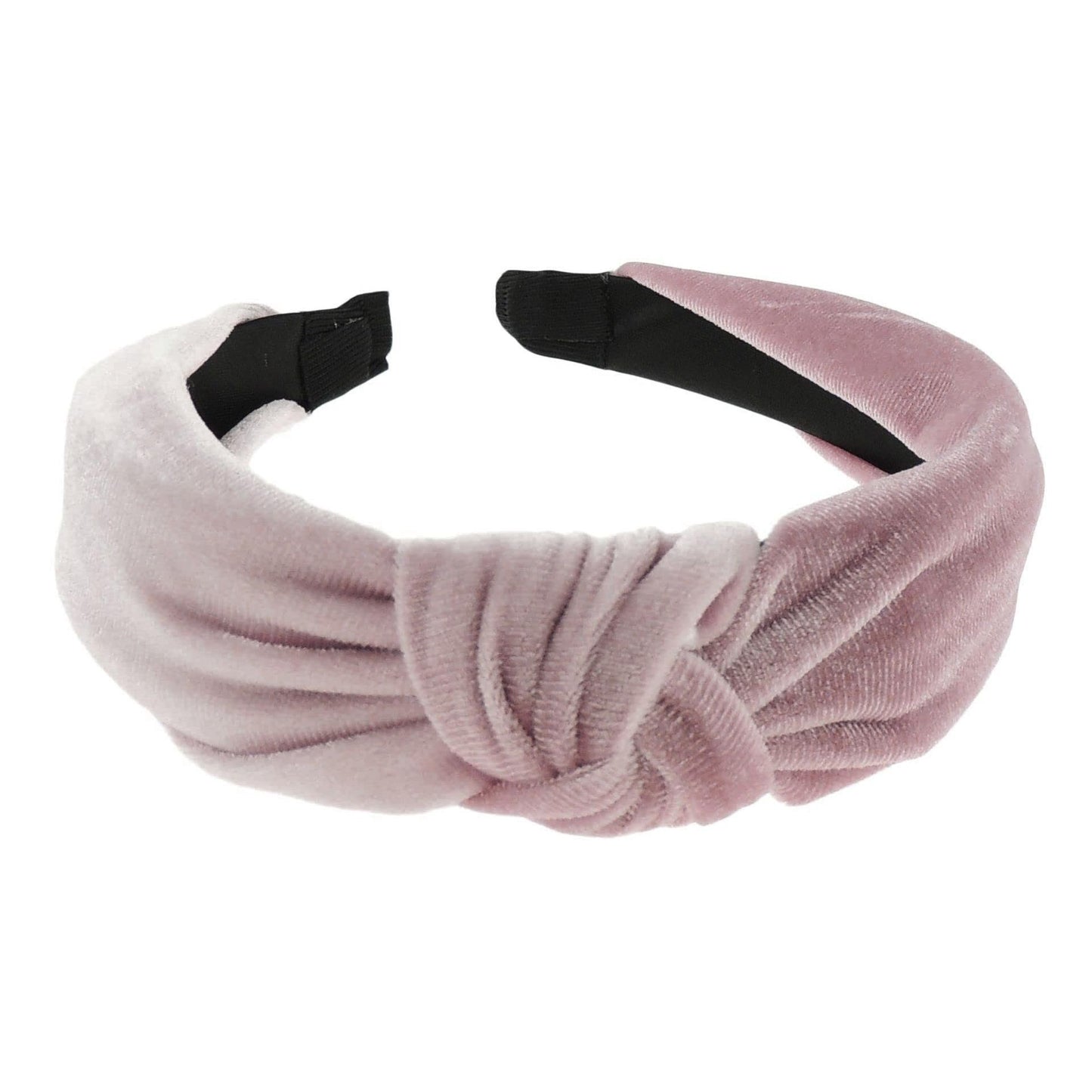 Velvet Knotted Top Knot Twist Twisted Turban Fashion Formal Evening Boho Vintage Headband Alice Band Women Hair Accessory Hairband Christmas Birthday Wedding Guest Bridesmaid