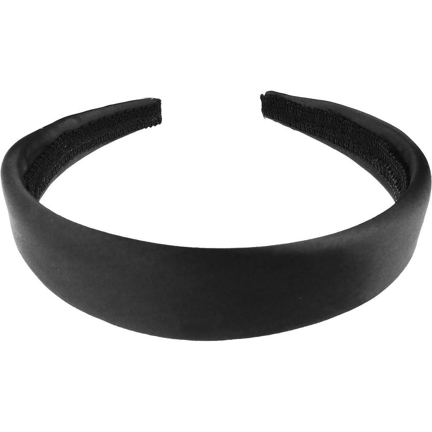 Girls SMALL HEAD WOMEN Satin Fabric 2.5cm Slightly Padded Evening Summer Boho Vintage Headband Alice Band Alice Band Hair Accessories Hairband Christmas Birthday Wedding Bridesmaid