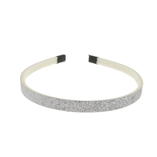 GIRLS School Uniform Birthday Party Wedding Dance Recital Play Bridesmaid Flower Girl Special Occasion Hair Accessories 1cm Sparkly Glitter Short Long Hair Headband Alice Band Hairband