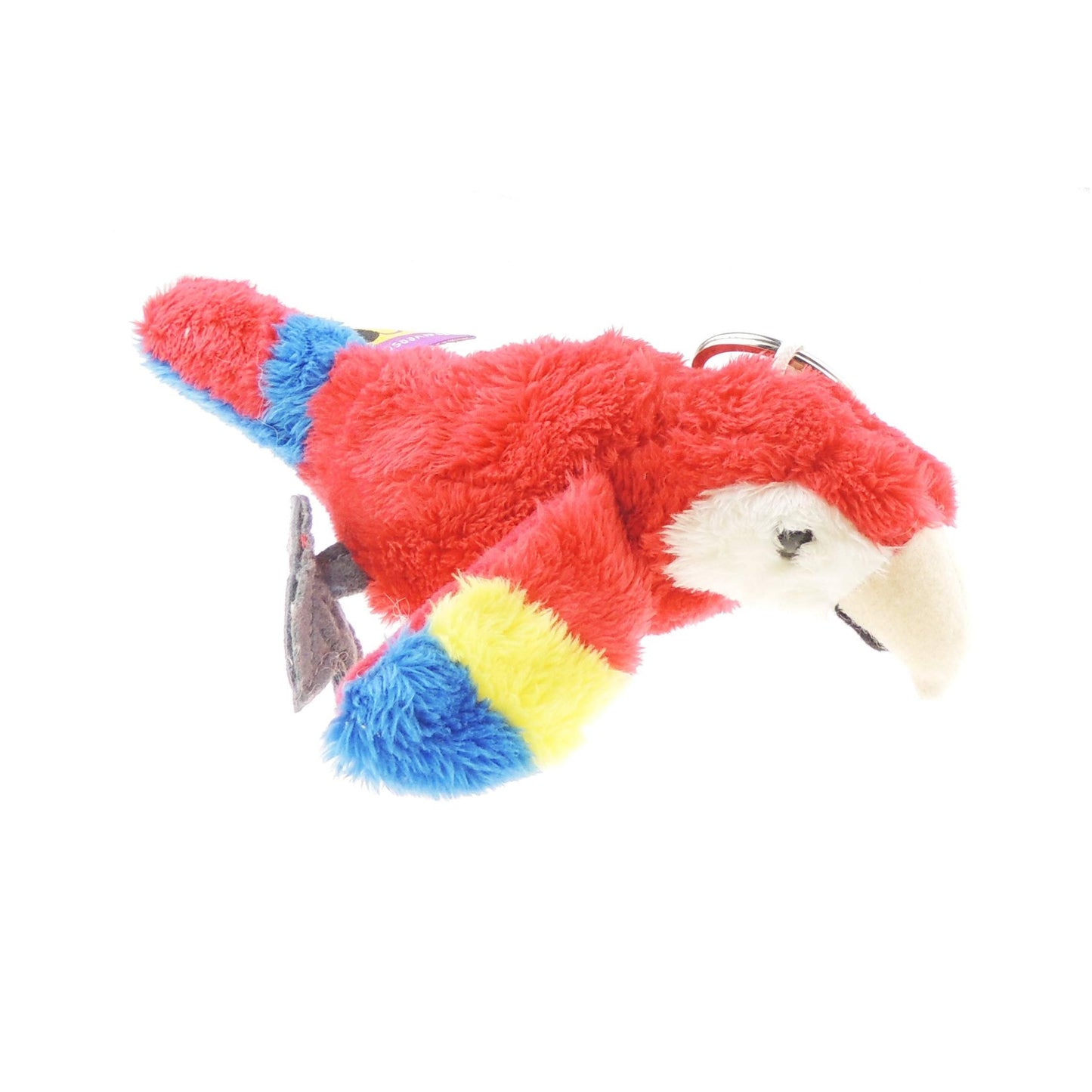 Cute Soft Cuddly Fluffy Christmas Birthday Gift Plush Fabric Animal Pet Farm Safari Wildlife Women Men Car Handbag Bag Backpack Purse Charm keyring Key Chain Rings