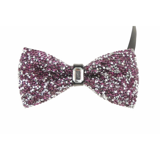 Men Diamante Beaded Encrusted Sparkly Evening Formal Wedding Black Tie Bow Tie