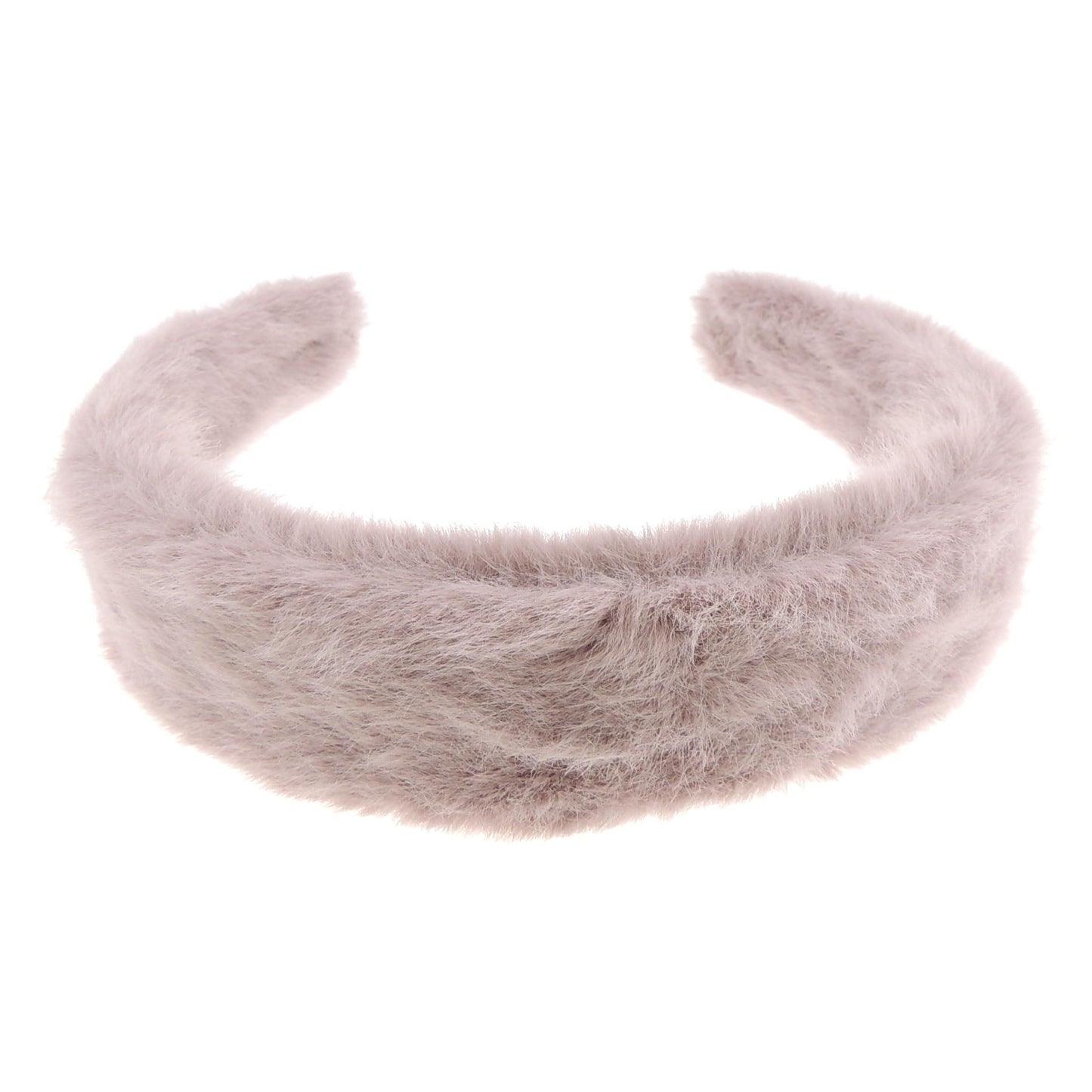 Womens SMALL HEAD Wide Soft Plush Faux Fur Fabric Boho Winter Christmas Birthday Wedding Bridesmaid Party Headpiece Hair Head Headband Alice Band