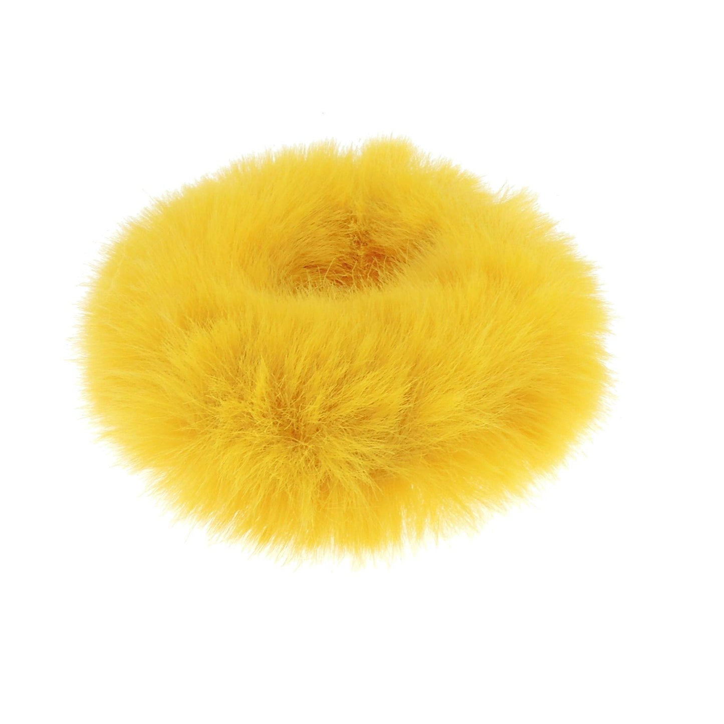 Cute Womens Girls Soft Plush Faux Fur Fabric Winter Sleep Christmas Birthday Wedding Bridesmaid Party Ponio Tie Elastic Accessories Bobbles Ponytail Holder Band Hair Scrunchie